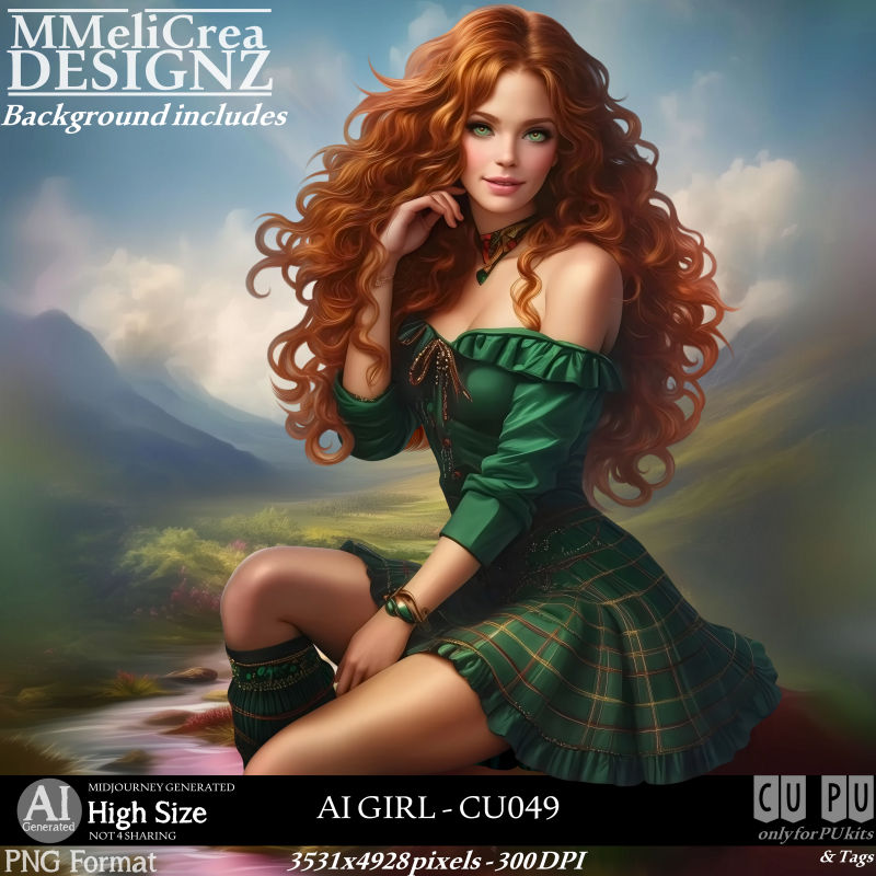 (image for) AI - GIRL CU049 (CU4PU/PNG)